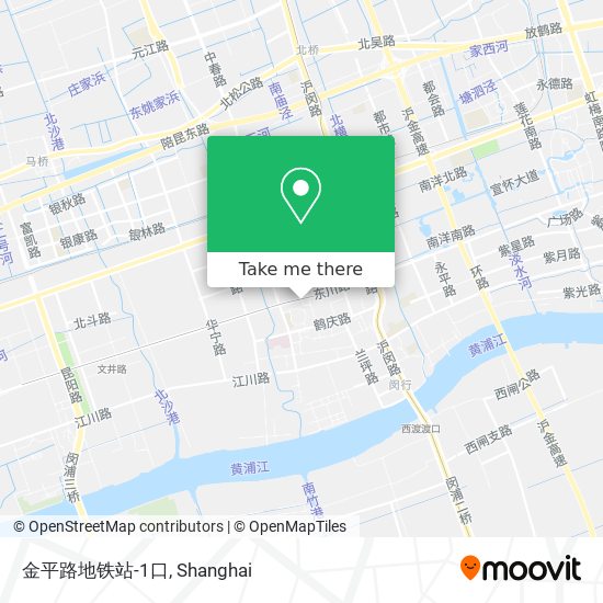 金平路地铁站-1口 map