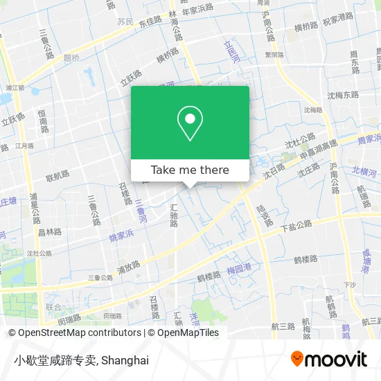 小歇堂咸蹄专卖 map