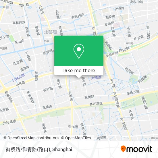 御桥路/御青路(路口) map