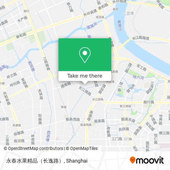 永春水果精品（长逸路） map