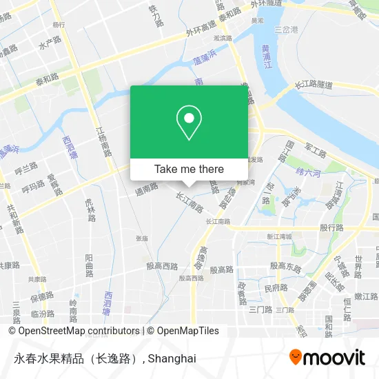 永春水果精品（长逸路） map