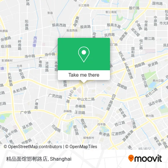 精品面馆邯郸路店 map