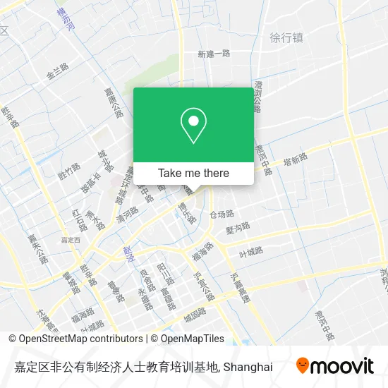 嘉定区非公有制经济人士教育培训基地 map