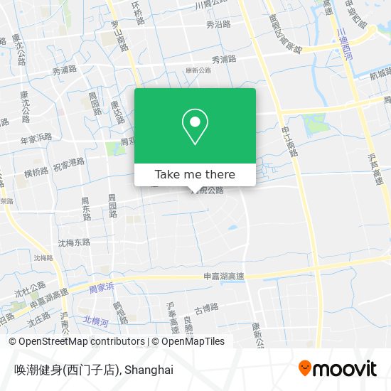 唤潮健身(西门子店) map