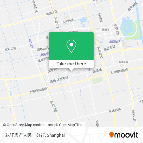 花轩房产人民一分行 map