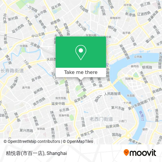 精悦蓉(市百一店) map