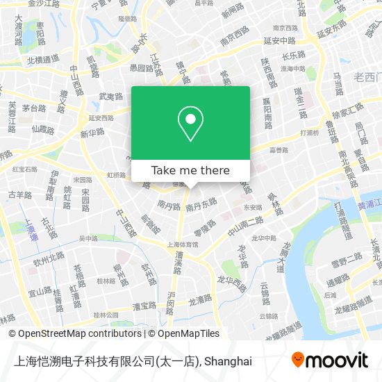 上海恺溯电子科技有限公司(太一店) map