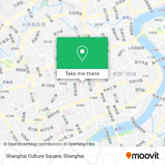 Shanghai Culture Square map