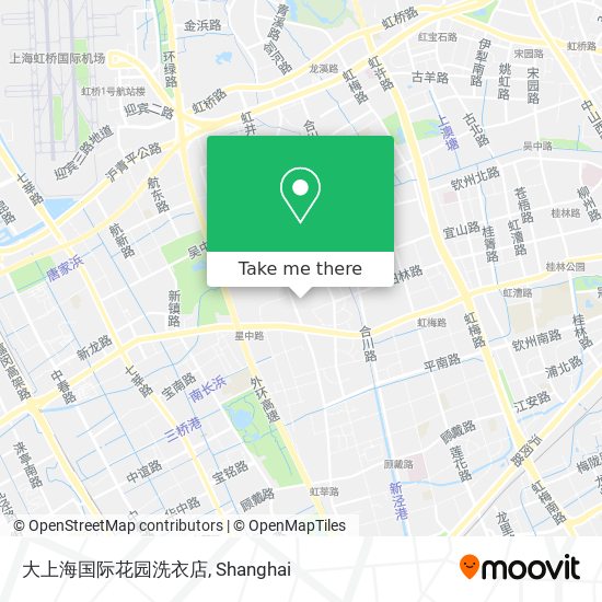 大上海国际花园洗衣店 map
