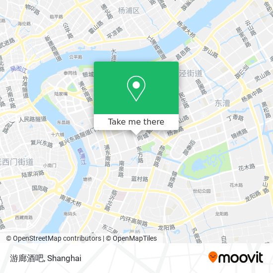 游廊酒吧 map