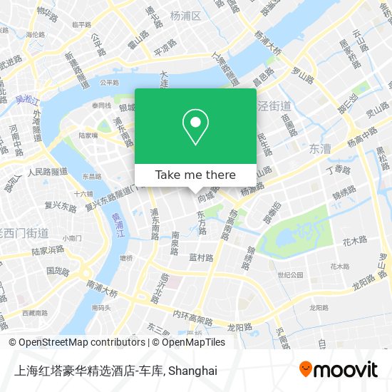 上海红塔豪华精选酒店-车库 map
