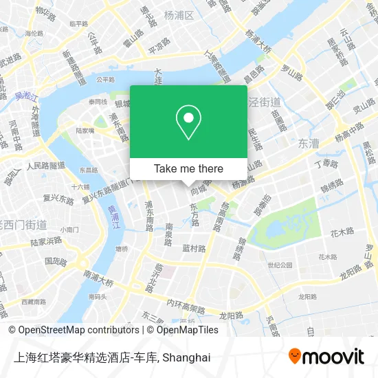 上海红塔豪华精选酒店-车库 map