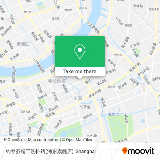 约琴芬精工洗护馆(浦东旗舰店) map