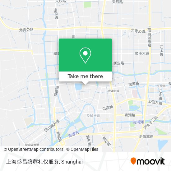 上海盛昌殡葬礼仅服务 map