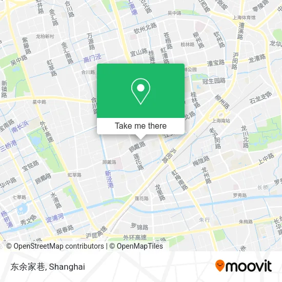 东余家巷 map