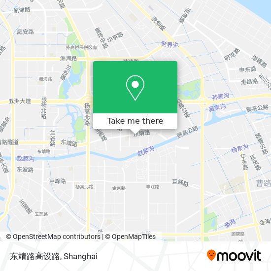 东靖路高设路 map