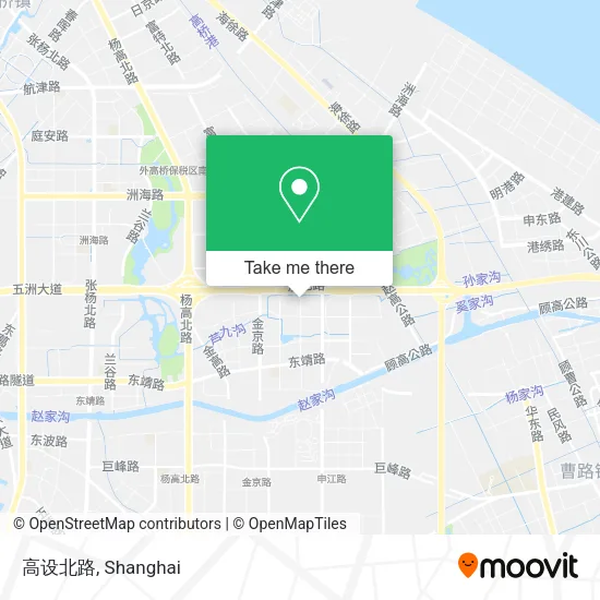 高设北路 map