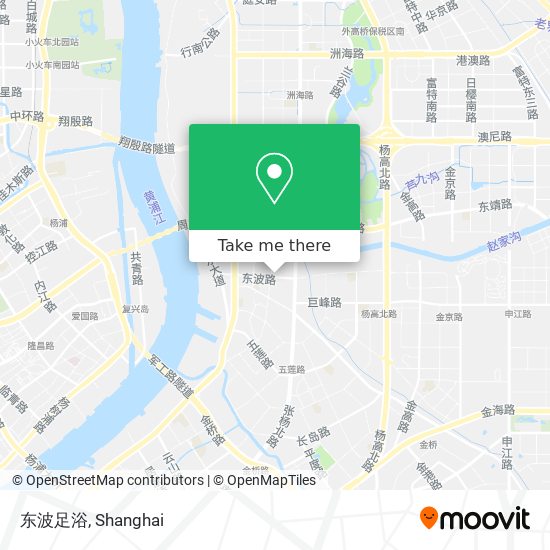 东波足浴 map