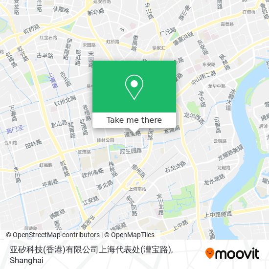 亚矽科技(香港)有限公司上海代表处(漕宝路) map