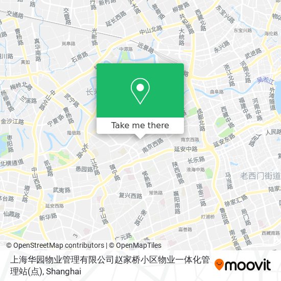 上海华园物业管理有限公司赵家桥小区物业一体化管理站(点) map