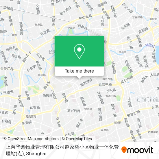 上海华园物业管理有限公司赵家桥小区物业一体化管理站(点) map