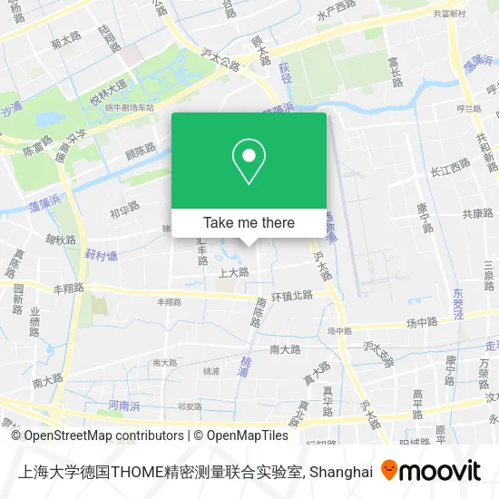 上海大学德国THOME精密测量联合实验室 map