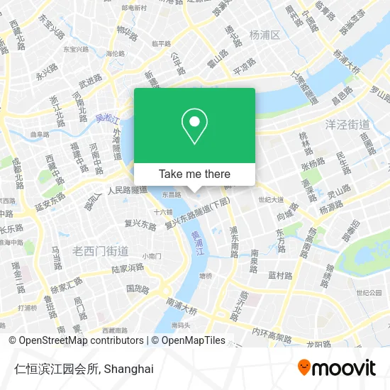 仁恒滨江园会所 map
