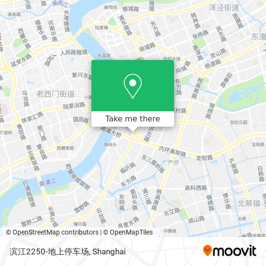 滨江2250-地上停车场 map