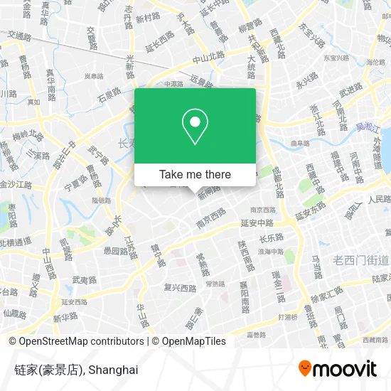 链家(豪景店) map