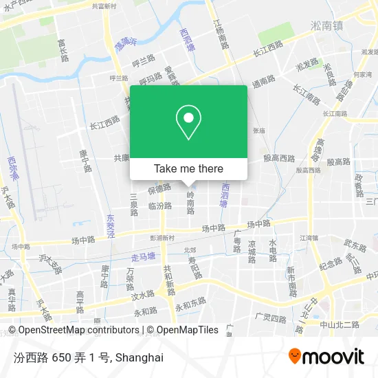 汾西路 650 弄 1 号 map