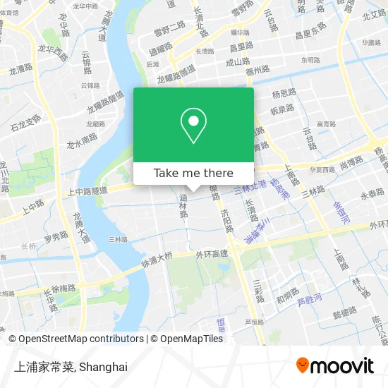 上浦家常菜 map