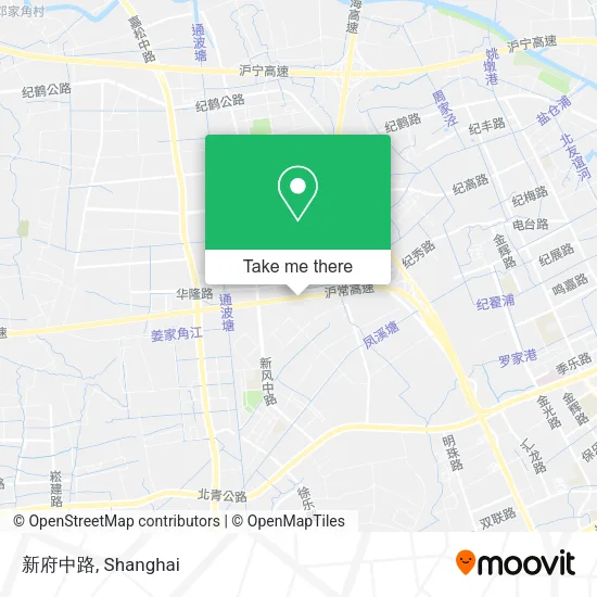 新府中路 map