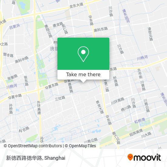 新德西路德华路 map