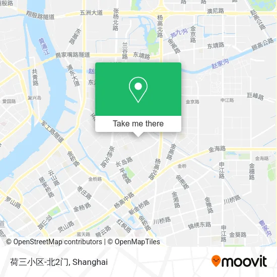 荷三小区-北2门 map