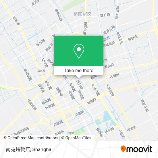 南苑烤鸭店 map