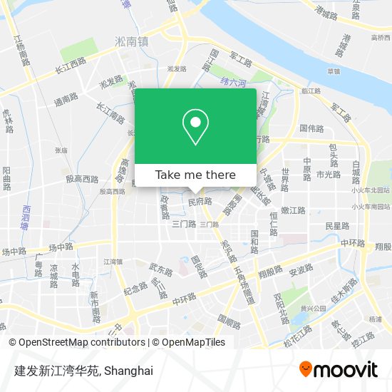 建发新江湾华苑 map