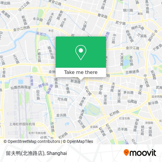 留夫鸭(北渔路店) map