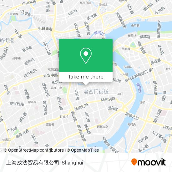 上海成法贸易有限公司 map