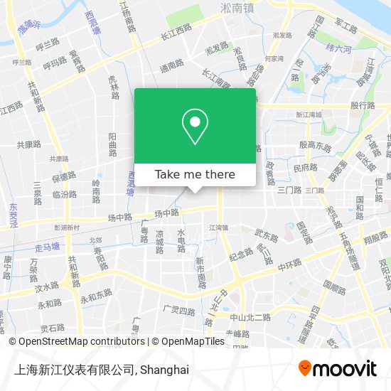 上海新江仪表有限公司 map
