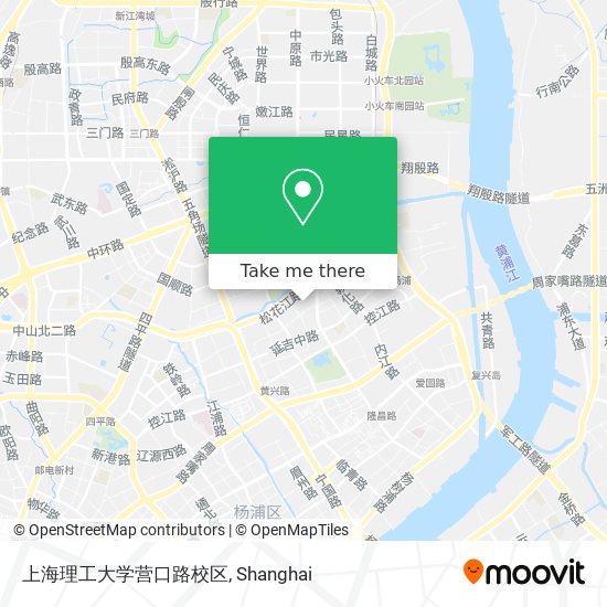上海理工大学营口路校区 map