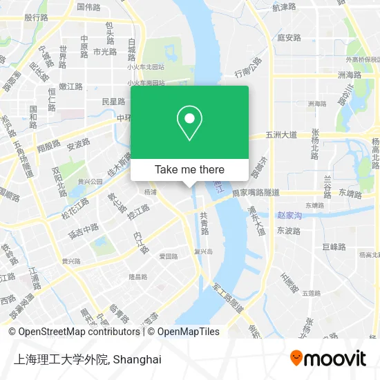 上海理工大学外院 map