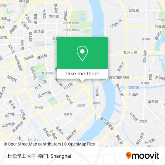 上海理工大学-南门 map