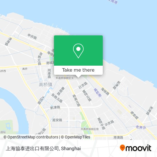 上海協泰进出口有限公司 map