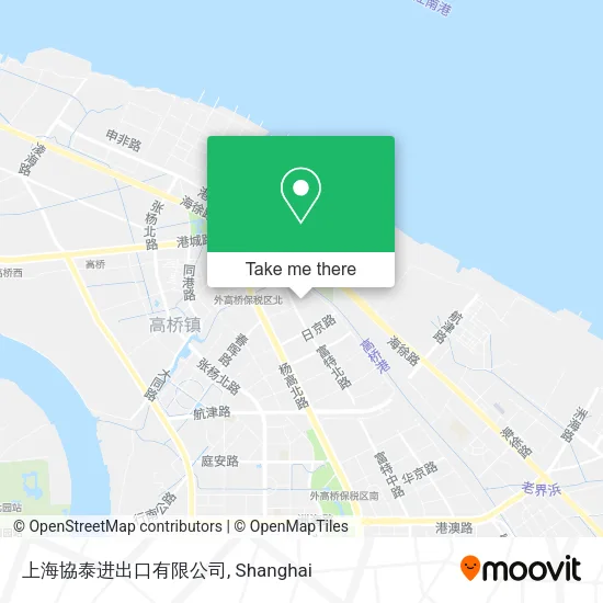 上海協泰进出口有限公司 map