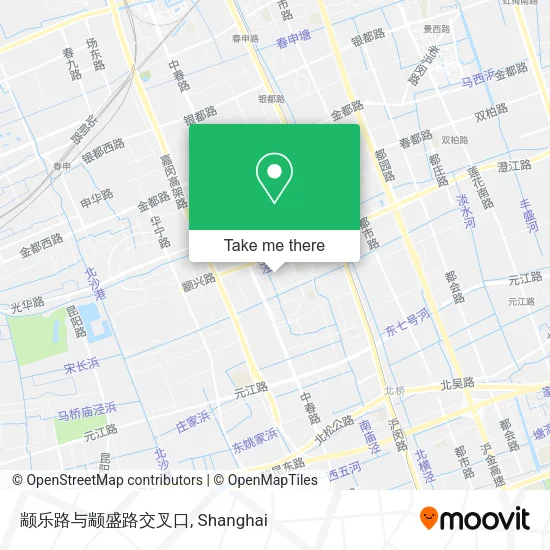 颛乐路与颛盛路交叉口 map