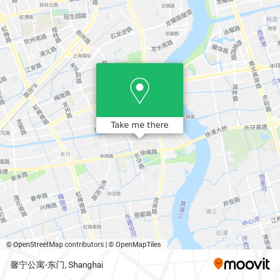 馨宁公寓-东门 map