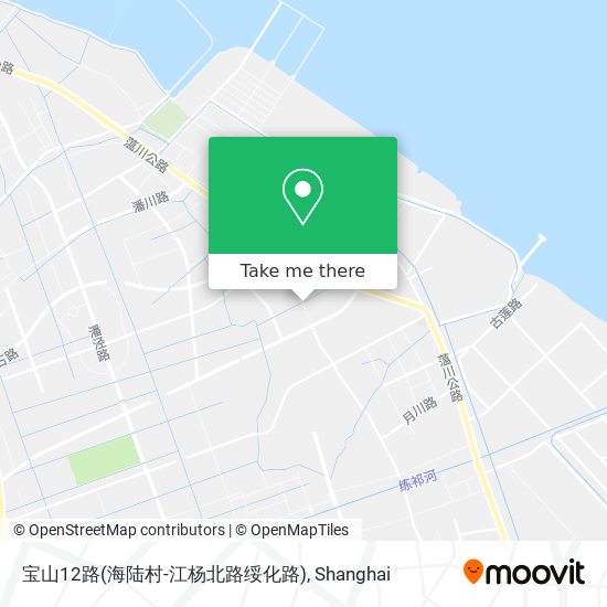 宝山12路(海陆村-江杨北路绥化路) map