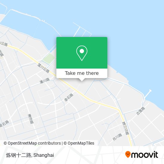 炼钢十二路 map