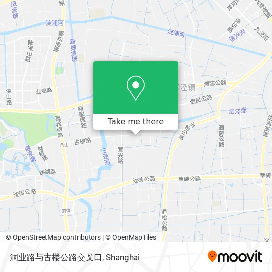 洞业路与古楼公路交叉口 map