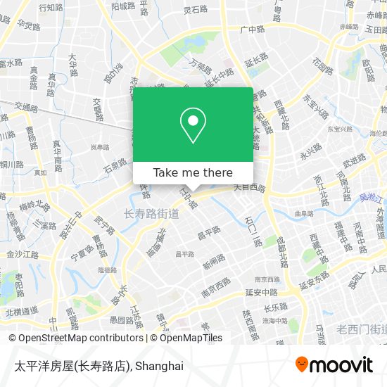太平洋房屋(长寿路店) map